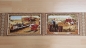 Bomuld IHC McCormick traktor Case 110 cm brede liceneprint panel 30 cm!