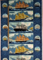 Patckworkstoff Maritime Segelschiffe PANEL ca. 90cm!