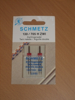Schmetz tvilingnål 130/705 H ZWI 2,5/80