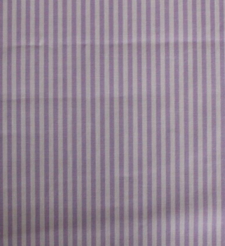 Baumwolle Caravelle weiße flieder Streifen 1mm 148 cm breit Swafing