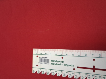 Tactelstoff uni rot 150cm breit
