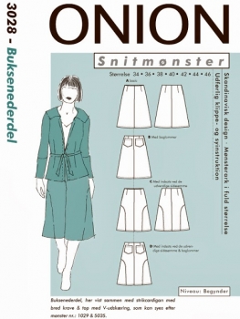 3028 Onion Schnittmuster Hosenunterteile Gr. 34-46