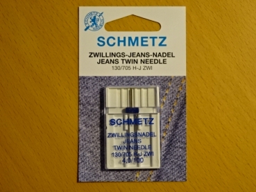 Schmetz tvillingsnål-jeans 103/705 H-J ZWI 4,0/100