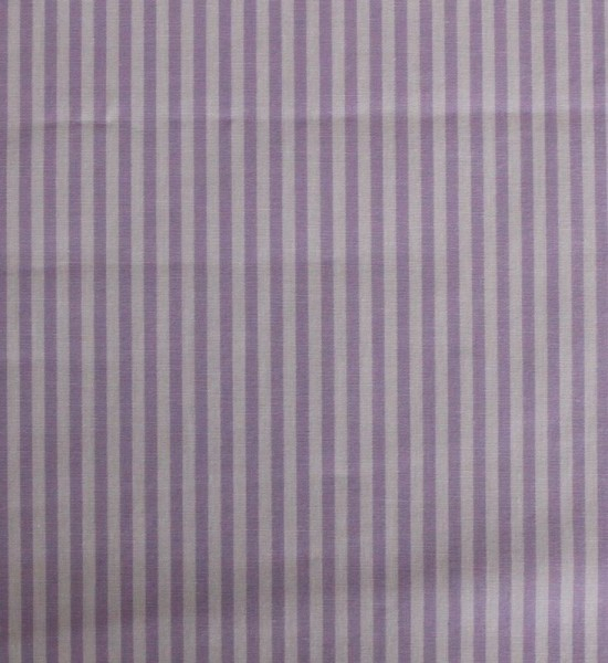 Baumwolle Caravelle weiße flieder Streifen 1mm 148 cm breit Swafing
