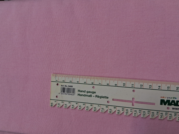 Bio Jerseystoff rosa 150cm breit Albstoffe
