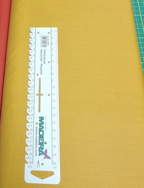 Tactelstoff uni gelb 150cm breit