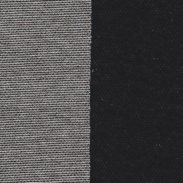 Bomullsticka med Lurex multiglitzernd sort