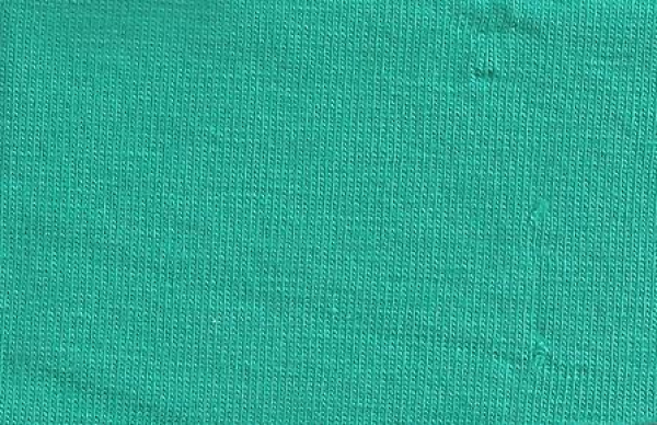 Jersey uni aquagrün160cm breit