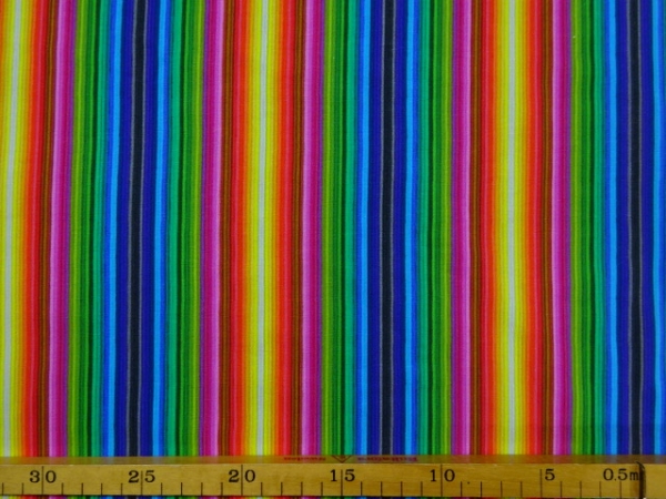 Jersey Digitaldruck Regenbogenfarben Regenbogenstreifen Längsstreifen