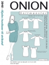 2048 Onion Schnittmuster Kleider und Tunika in Strickstoff Gr. XS-XL