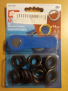 Prym 10 Stk Ösen mit Scheiben Ø 14mm schwarz